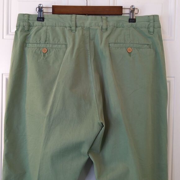 Vintage 1946 green four-pocket chinos pants - Picture 8 of 17